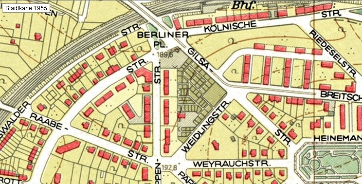 Anlage West Karte Alt
