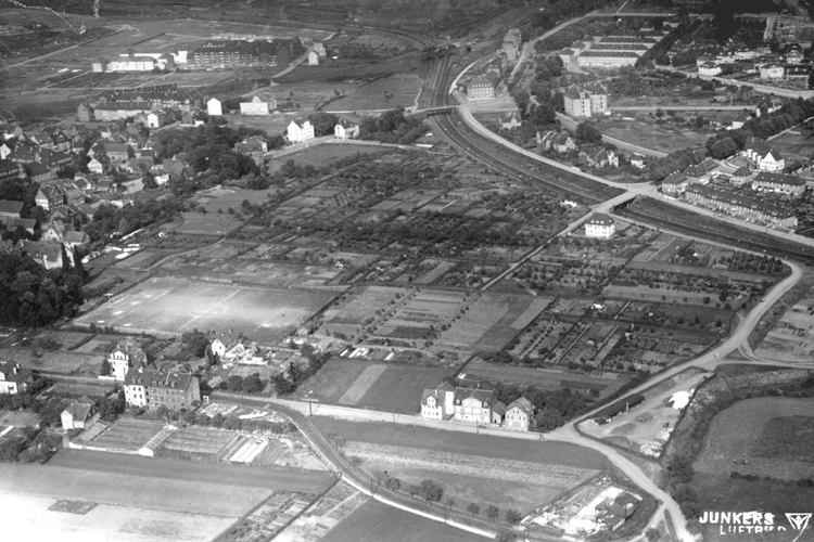 Altes Luftbild vorm 2 Weltkrieg